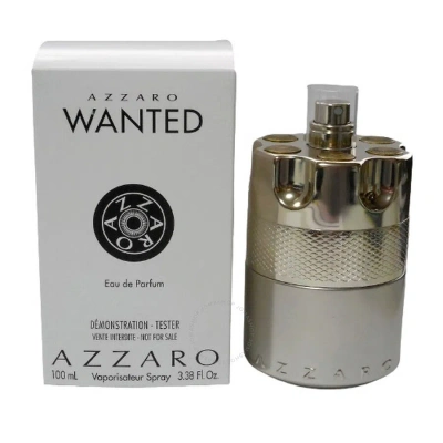 Azzaro Men's Wanted Eau De Parfum Edp 3.4 oz (tester) Fragrances 3614273916875 In N/a