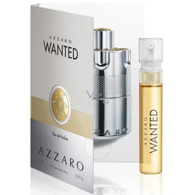 Azzaro Men's Wanted Eau De Parfum Edp Spray 0.04 oz Fragrances 3614273911092 In White
