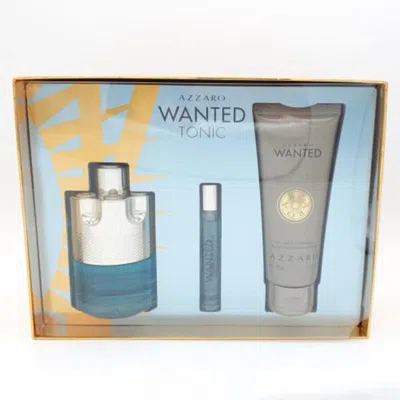 Azzaro Men's Wanted Tonic Gift Set Fragrances 3351500019205 In N/a
