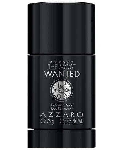 Azzaro The Most Wanted Eau De Parfum Intense Deodorant Stick, 2.7 Oz. In Black