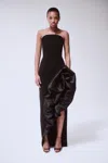AZZI & OSTA AZZI & OSTA BUBBLE SIDE SKIRT GOWN