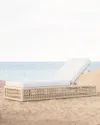 Azzurro Living Paloma Lounge Chair With Polar Cushion In Natural