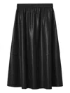 B+ab A-line Midi Skirt In Multi