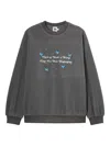 B+ab Bow-appliqué Sweater In Gray