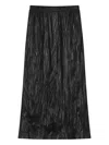 B+ab Button-embellishment A-line Maxi Skirt In Gold