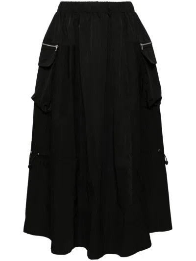 B+ab Cargo A-line Skirt In Black
