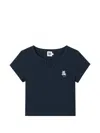B+ab Cat-patch T-shirt In Blue