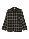 B+ab Checked Shirt Jacket In Black