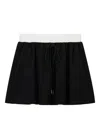 B+ab Cotton-blend Skirt In Black