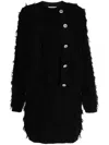 B+ab Cotton Button-up Cardigan In Black