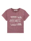 B+ab Cotton T-shirt In Pink
