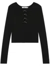 B+ab Cut-out Detailing Top In Black