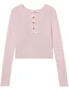 B+ab Cut-out Detailing Top In Pink