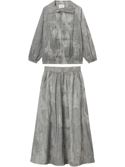 B+ab Rock Im Distressed-look In Grau