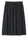 B+ab Drawstring Mid-skirt In Black