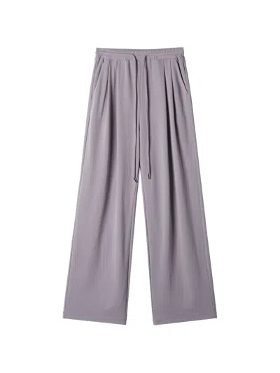 B+ab Drawstring Palazzo Pants In Orange