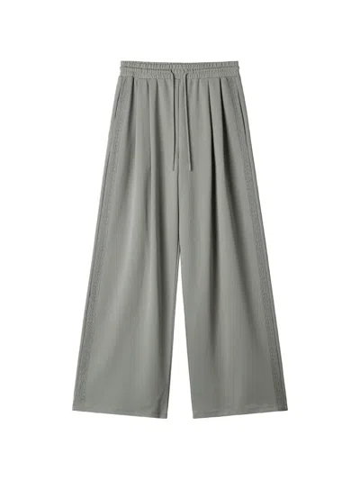 B+ab Drawstring-waist Trousers In Gray