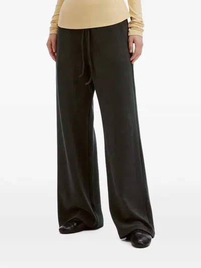 B+ab Drawstring Wide-leg Trousers In Gray