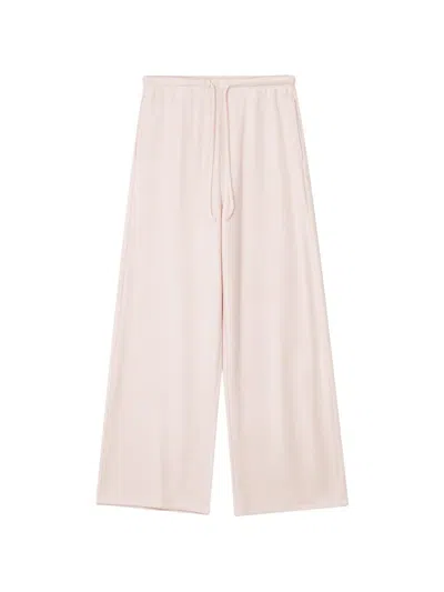 B+ab Drawstring Wide-leg Trousers In Pink