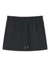 B+ab Elastic-waist Mini Skirt In Black