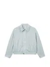 B+ab Elasticated-hem Jacket In Blue