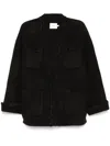 B+ab Embellished Trim Jacket In 黑色