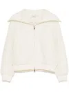 B+ab Faux-fur Jacket In White