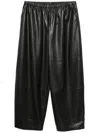B+ab Faux Leather Trouser In 黑色