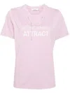 B+ab Faux-pearl 3d-detail T-shirt In Pink