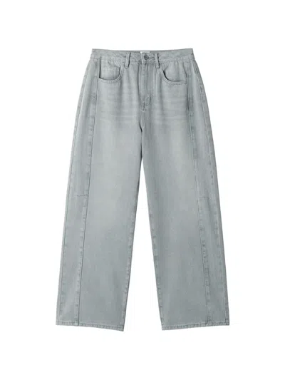 B+ab Five-pocket-jeans In Gray