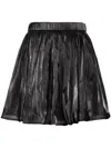 B+ab Flared Ruffled Skirt In Black