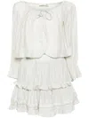B+ab Fully-ruffled Muslin Co-ord Set In 灰色