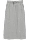 B+ab Glitter A-line Skirt In Grey