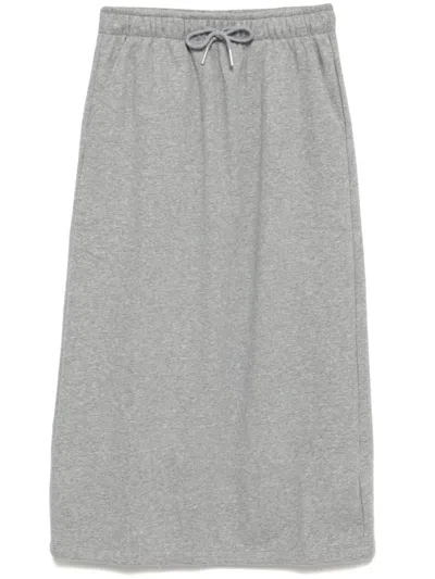 B+ab Glitter A-line Skirt In Grey
