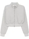 B+ab High Neck Jacket In Grey