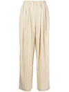 B+AB HIGH-WAISTED STRAIGHT-LEG TROUSERS