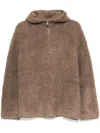 B+ab Hooded Knit Pullover In Neutrals