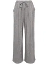 B+ab Knitted Sweatpants In Grey