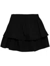 B+ab Layered Skirt In Black
