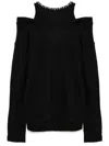 B+ab Layered Sweater In Black