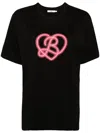 B+ab Logo-print Cotton T-shirt In Black