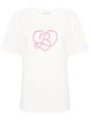 B+ab Logo-print Cotton T-shirt In White