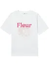 B+ab T-shirt Mit Logo-print In Weiss