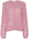 B+AB LONG-SLEEVED BUTTON-UP CARDIGAN