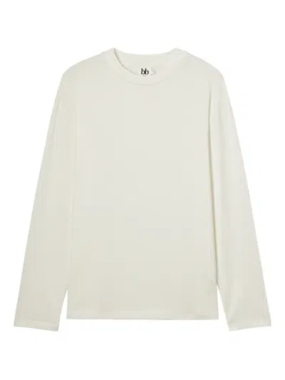 B+ab Long-sleeved Top In Neutral