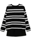 B+ab Matching Two-piece Set In Black