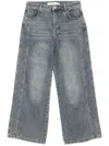 B+ab Panelled Jeans In Blue