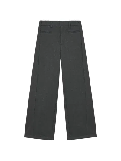 B+ab Patch-pocket Wide-leg Trousers In Black