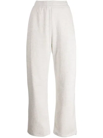 B+ab Pleated Drawstring Cotton-blend Track Pants In Neutrals