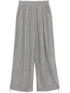 B+ab Pleated Sweatpants In Grey